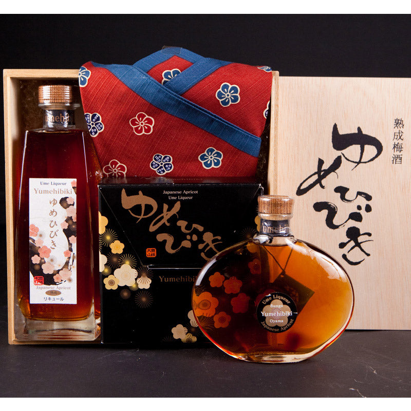 梅酒 樽仕込高級梅酒ゆめひびき 500ml 200ml 【各１本】（専用桐箱）ギフト プレゼント