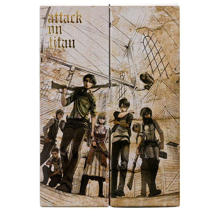 描き下ろし原画ラベル（第一弾）「 進撃の巨人 」梅酒 -Bande- 500m×2本 特製化粧箱 ギフト プレゼント