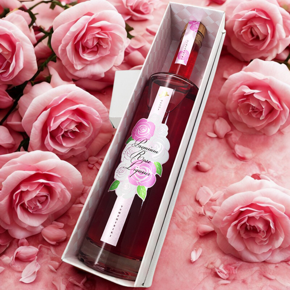 梅酒 薔薇梅酒プレミアム YUMEHIBIKI 500ml 数量限定 高級梅酒 ギフト プレゼント　