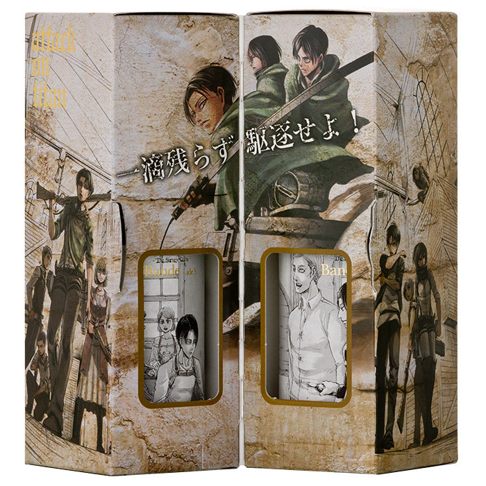 描き下ろし原画ラベル（第一弾）「 進撃の巨人 」梅酒 -Bande- 500m×2本 特製化粧箱 ギフト プレゼント