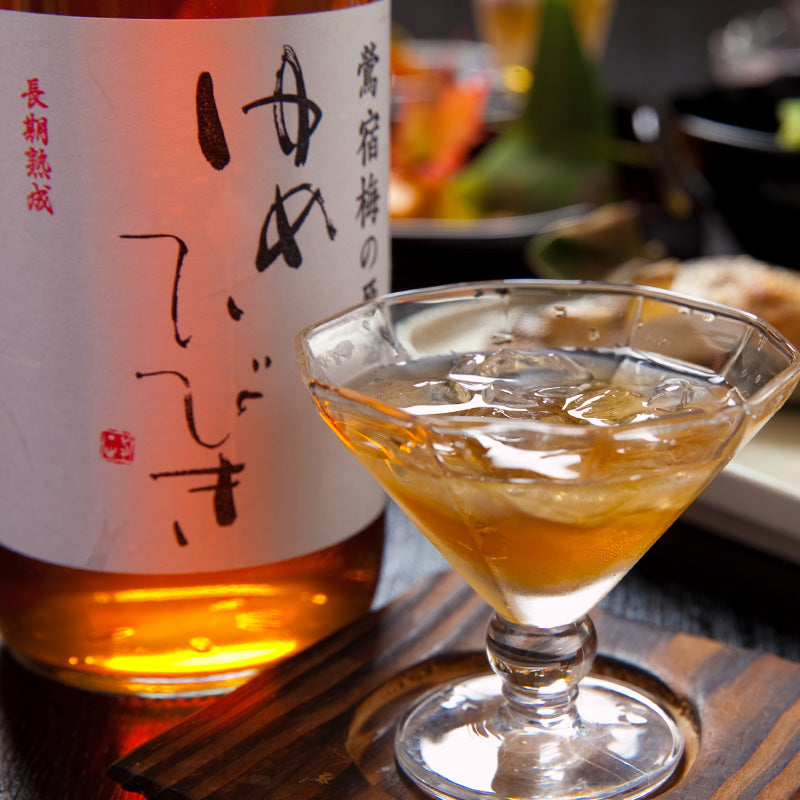 熟成梅酒 ゆめひびき 720ml 専用化粧箱 梅酒 高級梅酒 鶯宿梅 熟成梅酒 ギフト プレゼント　