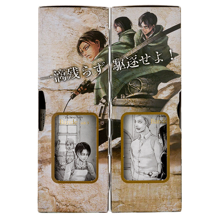 描き下ろし原画ラベル（第一弾）「 進撃の巨人 」梅酒 -Bande- 500m×2本 特製化粧箱 ギフト プレゼント