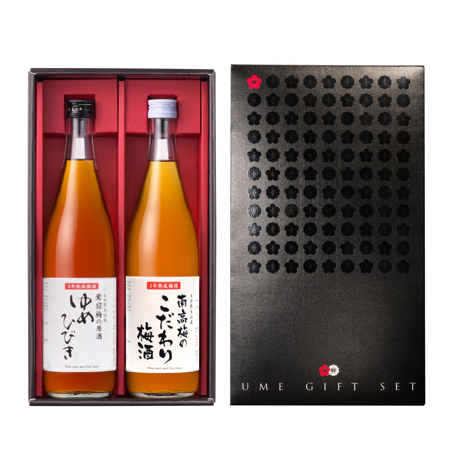 梅酒 熟成梅酒ゆめひびき 720ml 南高梅のこだわり梅酒 720ml 各１本 梅ギフト箱入り ギフト プレゼント
