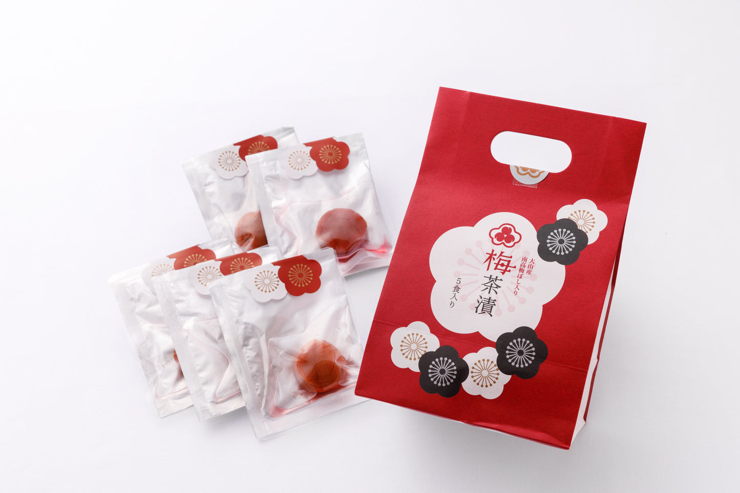 梅茶漬 (5食入り)　大山産 南高梅ぼし入り プレゼント