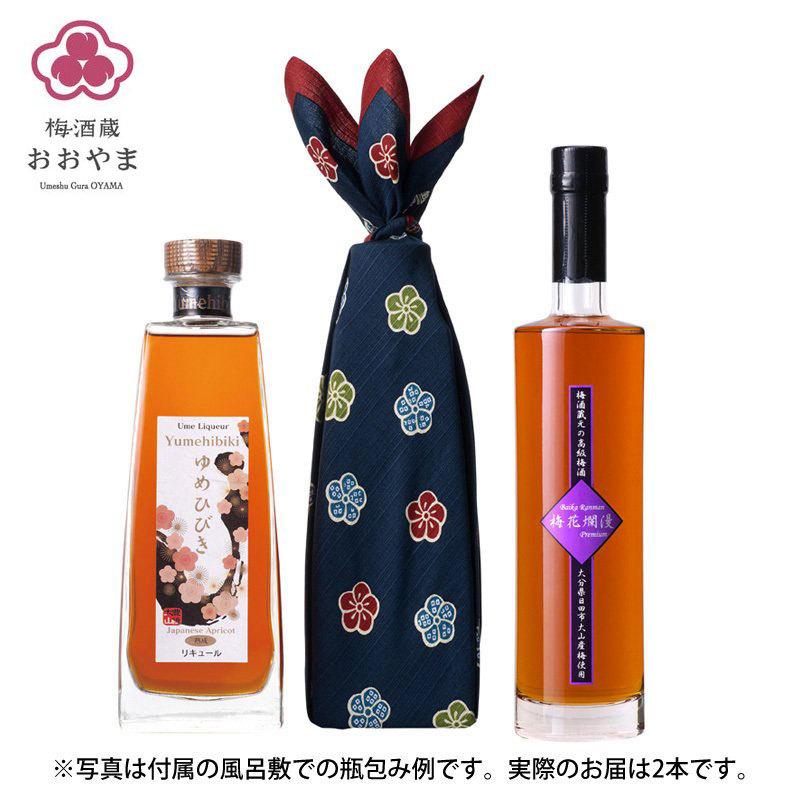 梅酒 樽仕込 高級梅酒 ゆめひびき 500ml 梅花爛漫 500ml 【各１本】 梅ギフト箱入り ギフト プレゼント