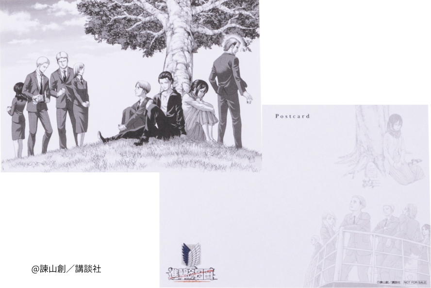 【新発売】描き下ろし原画ラベル（第二弾）進撃の巨人梅酒  500m×2本 特製化粧箱 ギフト プレゼント